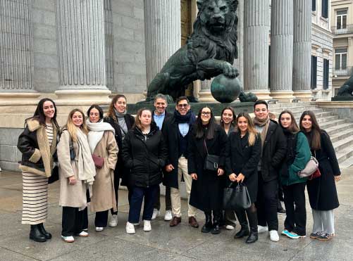 En el Palacio de Congresos (Madrid).