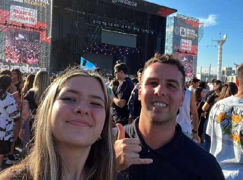 Prácticas en el Festival Negrita de Barcelona