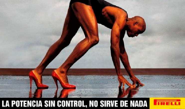 Anuncio de Pirelli