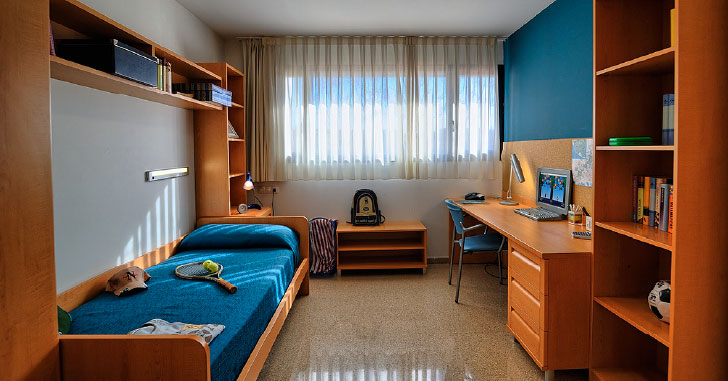 Alójate en una residencia universitaria